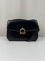 Sac porté épaule Céline en cuir noir vintage - Photo 1