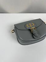 Sac bandoulière Dior Bobby small cuir gris - Photo 10