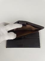 Portefeuille Fendi tissu et cuir marron - Photo 7
