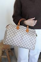 Louis Vuitton Speedy 35 toile Damier Azur - Photo 2