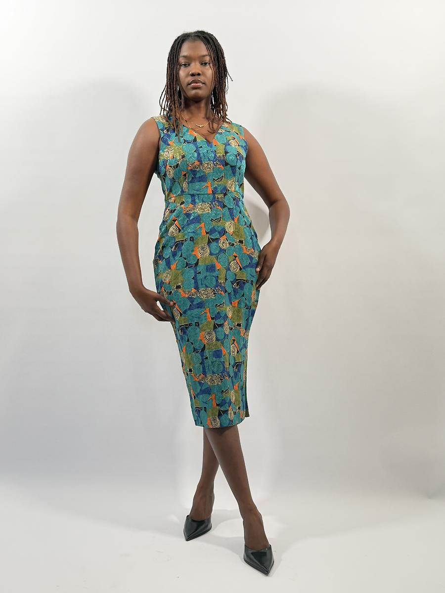 Robe droite 3/4