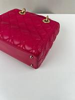Sac Lady Dior rose taille medium - Photo 10