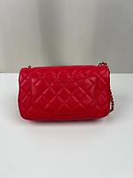 Sac bandoulière Chanel Mini Timeless en cuir rose - Photo 4