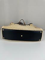 Fendi cabas Peekaboo tote moyen raphia - Photo 9