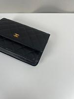 Sac bandoulière Chanel WOC cuir grainé caviar noir - Photo 10