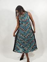 Robe dentelle et wax - Photo 2