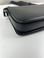 Sac bandoulière Saint Laurent Solferino cuir noir - Photo 10
