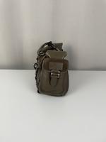 Sac à main Dior Rebelle cuir vert foncé / kaki - Photo 6