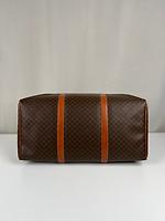 Sac de voyage Céline Boston 50 en toile macadam marron - Photo 5