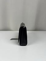 Sac bandoulière Saint Laurent Kate medium cuir noir - Photo 7