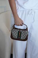 Sac Gucci mini jackie en toile Gucci - Photo 2