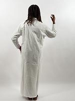 chemise longue rose blanche - Photo 3