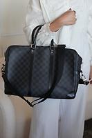 Porte-documents Voyage Louis Vuitton en toile Damier Graphite - Photo 2