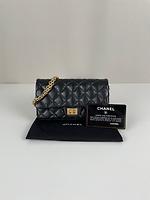 (RARE) Sac ceinture Chanel 2.55 mini en cuir noir - Photo 3