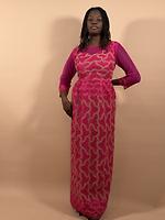 Robe brodé  - Photo 1