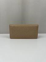 Sac WOC portefeuille bandoulière Bottega Veneta cuir beige intrecciato - Photo 3