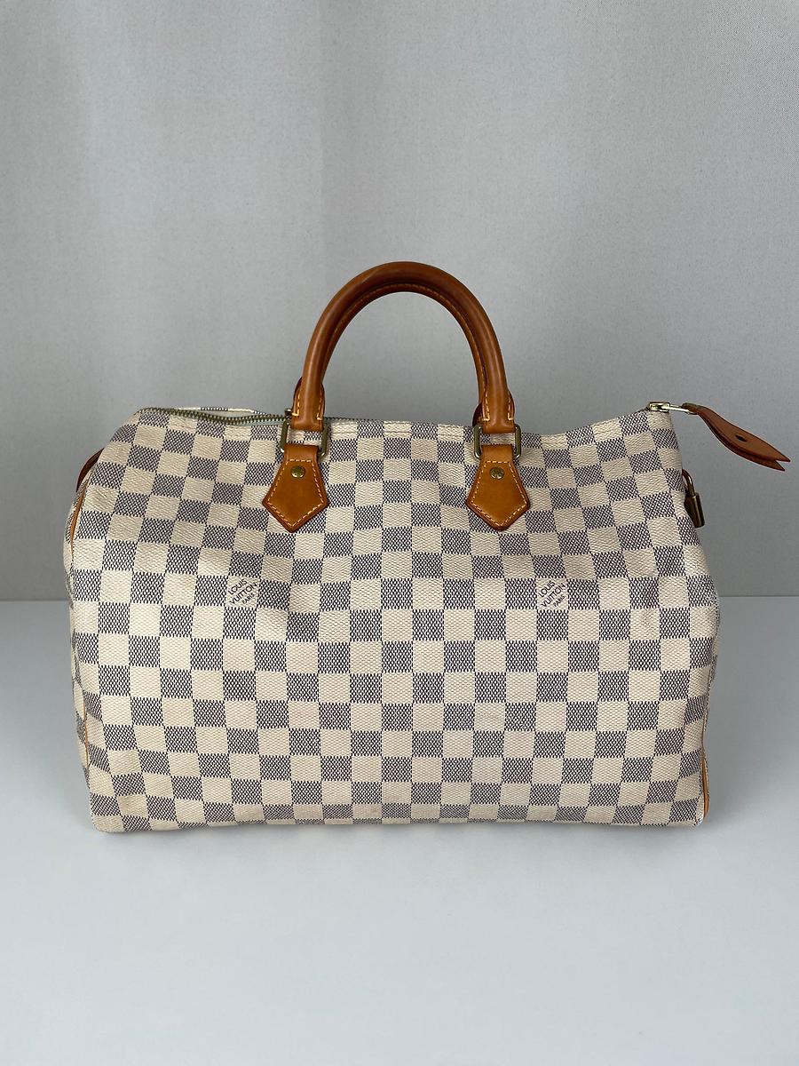 Louis Vuitton Speedy 35 toile Damier Azur
