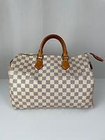 Louis Vuitton Speedy 35 toile Damier Azur - Photo 1