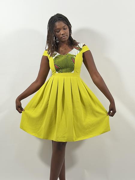 3/4 length dress