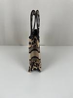 Sac Mini Dior Book Tote imprimé léopard - Photo 6