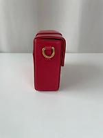 Dior Montaigne petit modèle cuir rouge - Photo 6