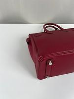 Sac Hermès Birkin 25 cuir Togo rouge grenat palladium - Photo 10