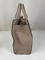 Sac cabas souple Jackie en cuir taupe Gucci - Photo 8