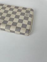 Portefeuille Louis Vuitton Zippy Organizer en toile Damier Azur - Photo 8