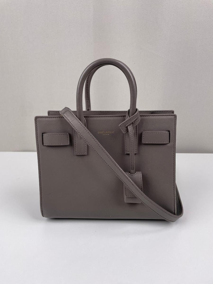 Saint Laurent Sac de jour baby gris