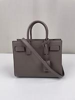 Saint Laurent Sac de jour baby gris - Photo 1