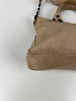 Sac à main Balenciaga City en cuir beige - Photo 10