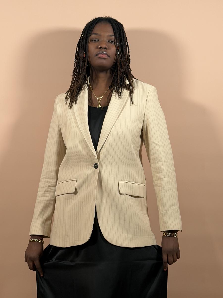 Veste à rayures 