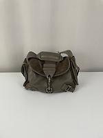 Sac à main Dior Rebelle cuir vert foncé / kaki - Photo 2