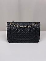 Chanel timeless Jumbo cuir grainé caviar noir - Photo 4