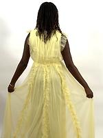 Robe jaune - Photo 2