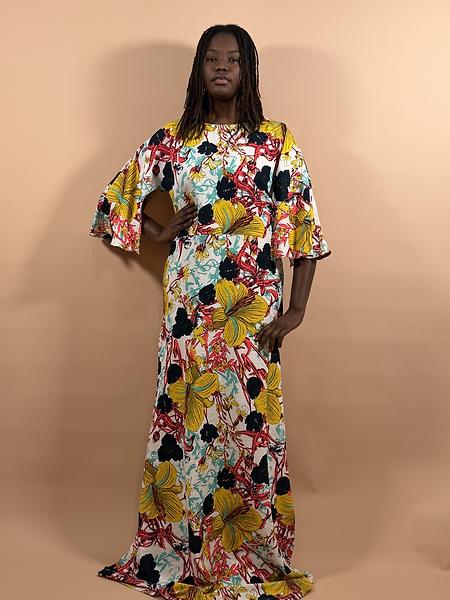 Robe fleurie 
