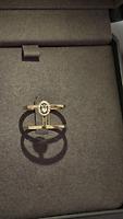 Messika Glam'Azone 2R ring in yellow gold and diamonds (certificate + box) - Photo 1