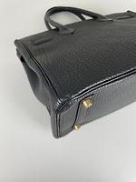 Hermès Birkin 30 Cuir grainé fjord noir - Photo 10