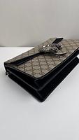 Sac porté épaule Gucci Dionysus en toile GG noire - Photo 10