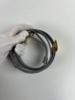 Sac bandoulière Dior Bobby small cuir gris - Photo 9