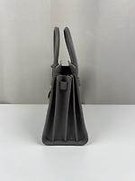 Sac de jour baby Saint Laurent gris - Photo 7