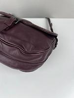 Sac bandoulière Bottega Veneta en cuir Intrecciato bordeaux - Photo 9