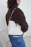 Céline sac petit Camille 16 cuir beige crème - Photo 3