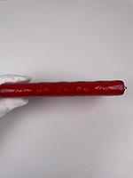 Portefeuille long Chanel en cuir verni rouge - Photo 6