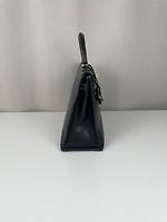 Hermès Kelly 35 cuir noir bijouterie dorée - Photo 7