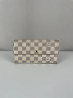 Portefeuille long Louis Vuitton damier azur - Photo 1