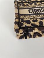 Sac Mini Dior Book Tote imprimé léopard - Photo 8