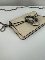 Sac bandoulière Gucci mini Dionysus en cuir crème - Photo 5