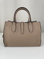 Sac cabas souple Jackie en cuir taupe Gucci - Photo 6