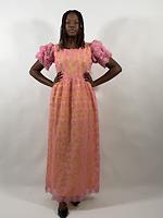 Embroidered tulle dress - Photo 2
